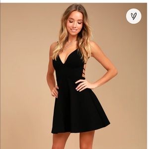 Black backless Skater Normal Wear Size S!